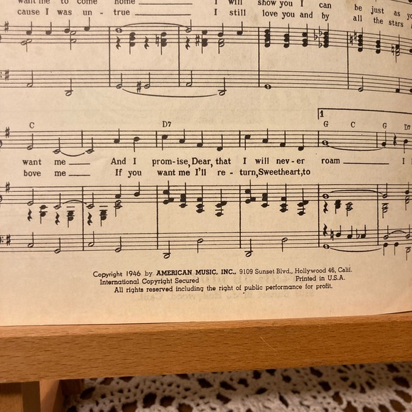 Tear Stains on Your Letter - Jimmy Walker, Hank Penny - Sheet Music, Lyrics - Picture 8 of 11